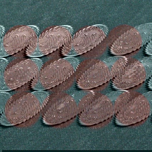 ΕΛΛΗΝΙΚΟ LOT 58 5Χ20 1894  & 7Χ20 ΛΕΠΤΑ 1895 .