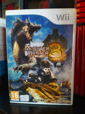 Monster Hunter 3 Nintendo Wii παιχνίδι μεταχειρισμένο, πλήρες και σε καλή κατάσταση