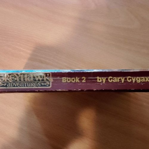 TSR Greyhawk Adventures book Artifact of Evil used, worn cover