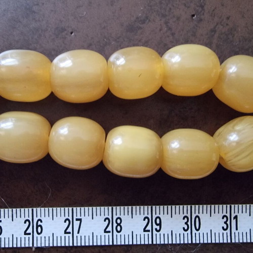 Faturan Komboloi with Certification, 23 Beads, 32 mm, 41 g, Like New