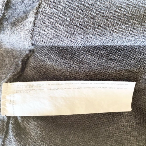 Mango men's cardigan large like new gray
