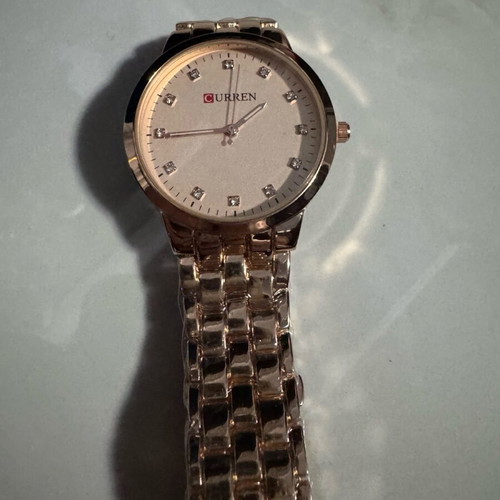 Curren women's watch new gold color