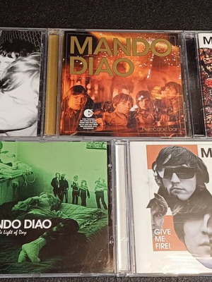 Mando Diao discography 2002-2009 5 x CD used, rock