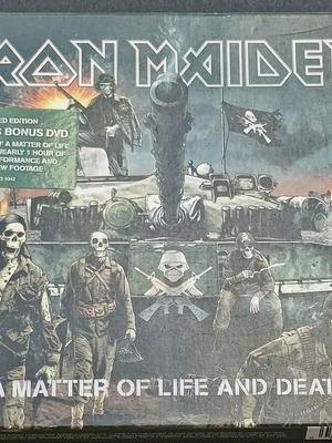 Iron Maiden A Matter of Life and Death CD used, limited edition