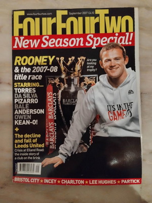 Four Four Two magazine September 2007 used