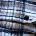 Vero Moda checked coat size Large like new