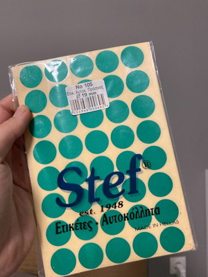 Sticker labels new, 22 sheets