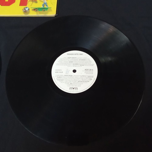 Smash Hits 1991 double collectible vinyl record used