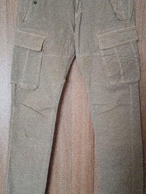 Bitsiani men's cargo pants beige like new
