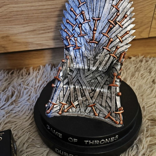 Game of Thrones Collectible Bundle new, Iron Throne, Stark Goblet, Board Game & Music Box