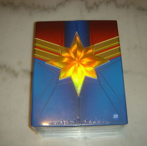 CAPTAIN MARVEL WEET WEA 4K UHD BLURAY STEELBOOK 1CLICK BOXSET!!!