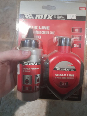 Mtx 848559 chalk line with red powder new