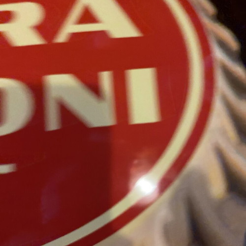 Birra Peroni Enamel Advertising Sign used, 1950s-60s Italian