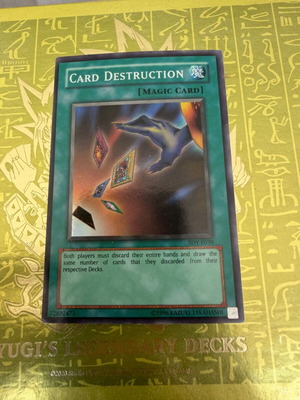Card Destruction SDY - E038 like new