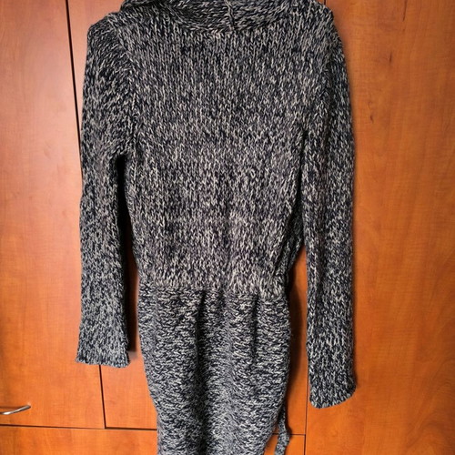 Attrattivo knitted cardigan like new, black and white, size small