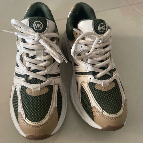 Michael Kors sneakers like new, beige and cream, size 37.5