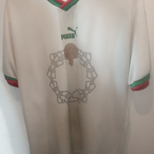 Morocco Away Jersey XL used with stains and alterations