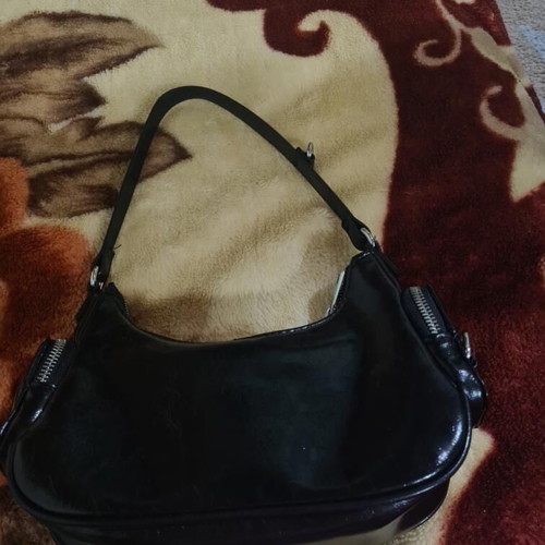 Bershka women's handbag used, black