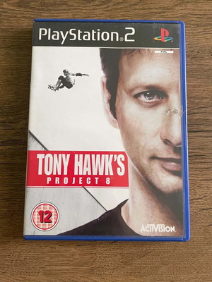 Tony Hawk's Project 8 παιχνίδι PlayStation 2, πλήρες σε κουτί