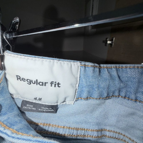 H&M Light Blue Regular Fit Jeans W31 L32 like new