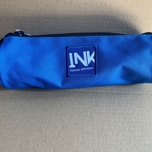 INK barrel pencil case, blue