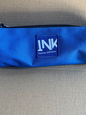INK barrel pencil case, blue