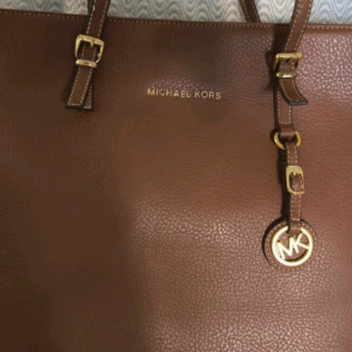 Michael Kors brown women's shoulder bag like new