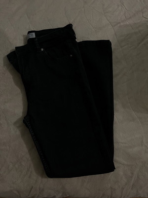 Bershka jeans like new, size 40, black