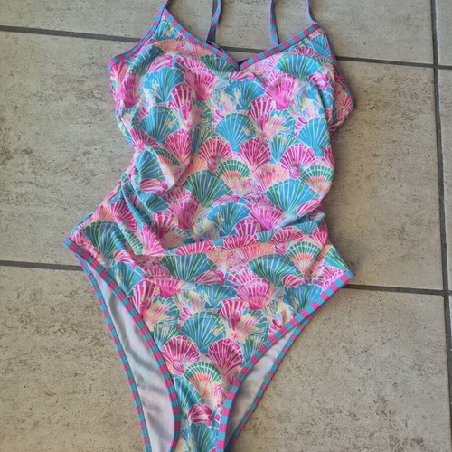 Shein one-piece swimsuit new, multicolor, size S