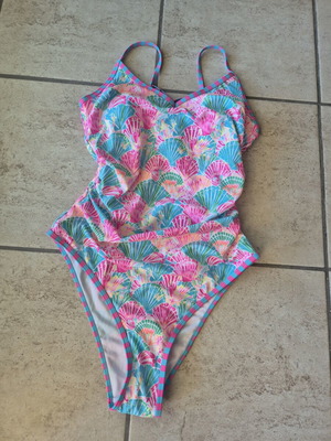 Shein one-piece swimsuit new, multicolor, size S