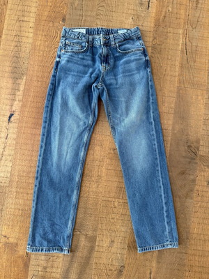 Boys' Zara denim pants used, blue, size 152 cm