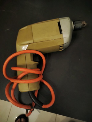 Collectible drill used, branded, functional