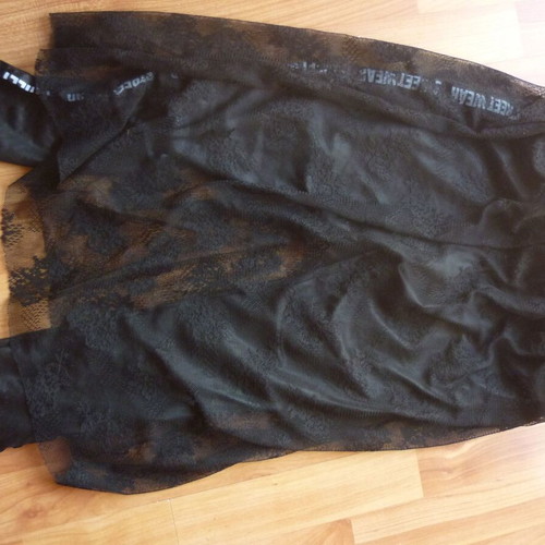 Leggings with lace overlay for dance like new