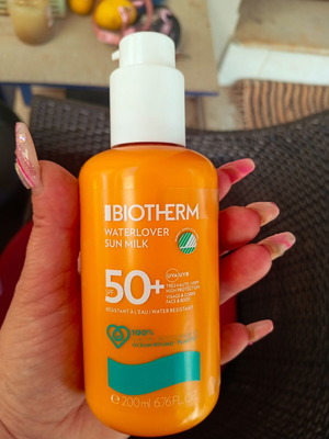 Biotherm Waterlover Sun Cream 50 SPF καινούργιο 200 ml