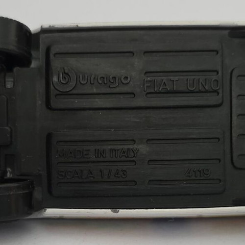 Burago Fiat Uno 262 Totip Racing 1:43 diecast car