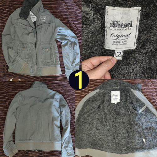 Jackets like new, various sizes and styles