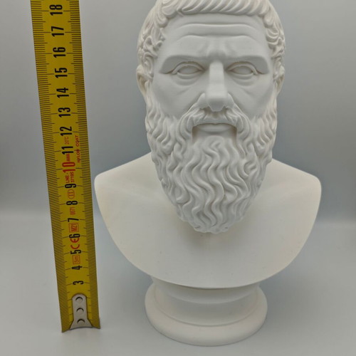 3D Printed Plato Bust new, high-quality decorative piece
