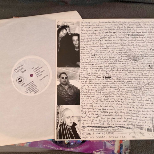 Stark Everything and Nothing vinyl record like new, rock