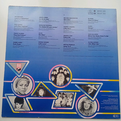 Super Girls vinyl LP collection used, pop