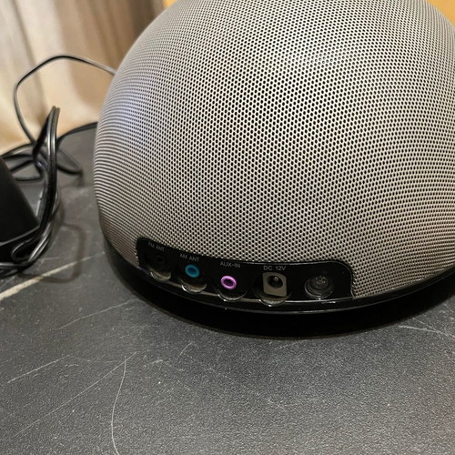 JBL On Time Micro dock station for iPhone used with radio