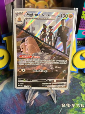 Team Rocket's Dugtrio IT ASC Pokemon card