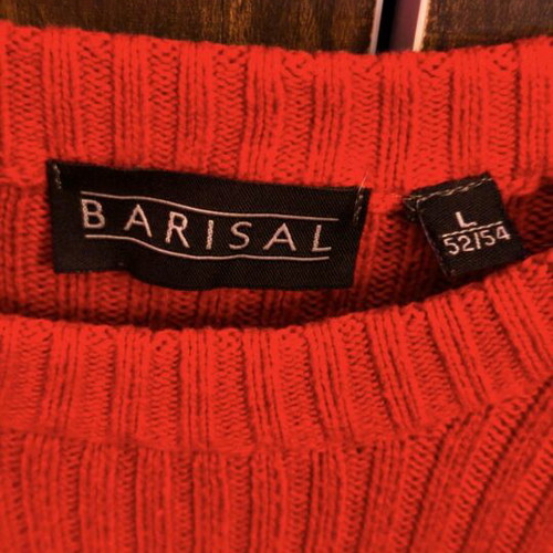 Barisal Retro Ribbed Knit Sweater size L like new