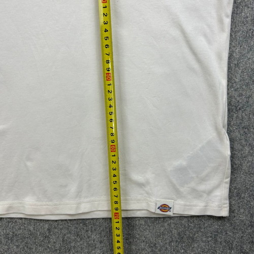 Dickies Durable Clothes men's white T-shirt, size M
