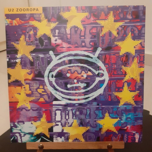 U2 Zooropa Original Vinyl LP 1993 near mint rock album