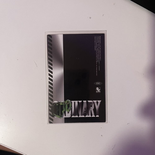 Stray Kids Bang Chan Oddinary ID photocard