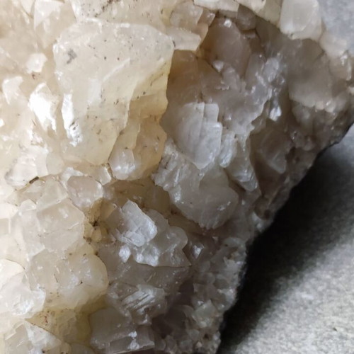 Raw Serifos Quartz used natural crystal with iron crust