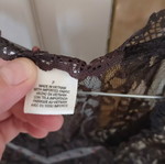 DKNY women's blouse small, like new, brown