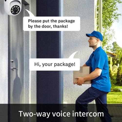 WiFi camera outdoor rotating new with audio and motion detector
