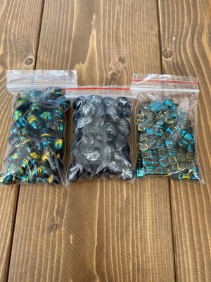 Bead pack like new, 3 bags included