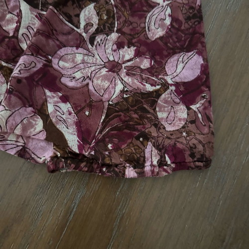 Children's Floral Salvari Pants like new, size 98 cm, purple